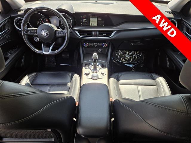 used 2021 Alfa Romeo Stelvio car, priced at $23,400