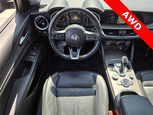 used 2021 Alfa Romeo Stelvio car, priced at $23,400