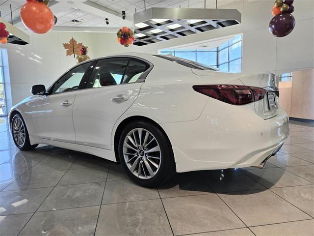 used 2022 INFINITI Q50 car, priced at $28,997