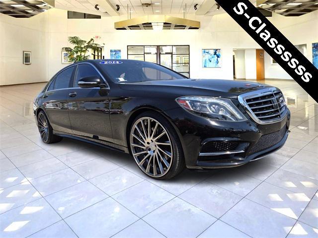 used 2014 Mercedes-Benz S-Class car, priced at $25,500