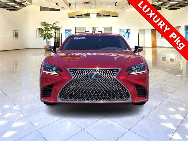 used 2019 Lexus LS 500 car, priced at $46,300