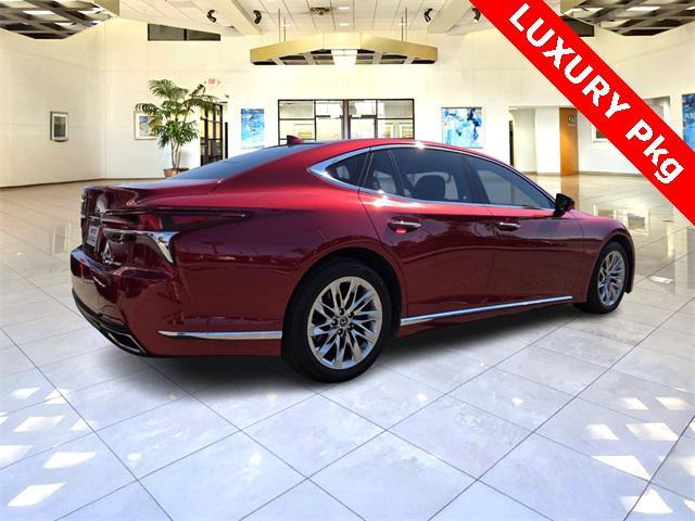used 2019 Lexus LS 500 car, priced at $46,300
