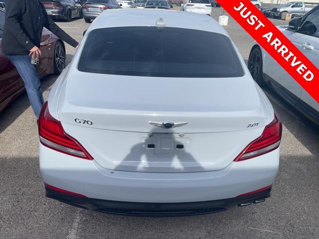 used 2021 Genesis G70 car, priced at $28,000