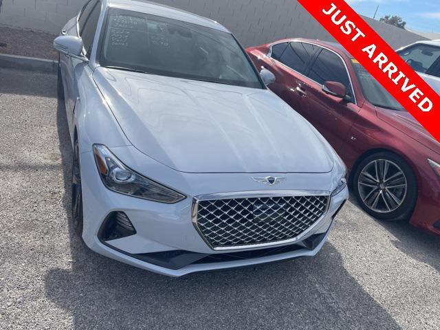 used 2021 Genesis G70 car, priced at $28,000