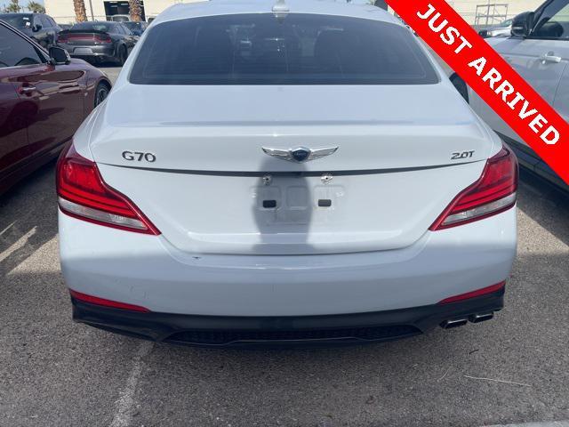 used 2021 Genesis G70 car, priced at $28,000