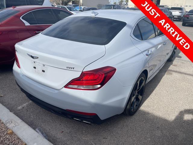 used 2021 Genesis G70 car, priced at $28,000