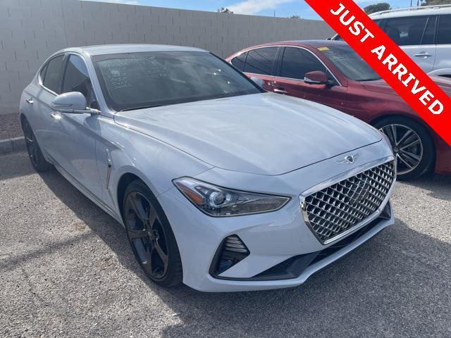 used 2021 Genesis G70 car, priced at $28,000