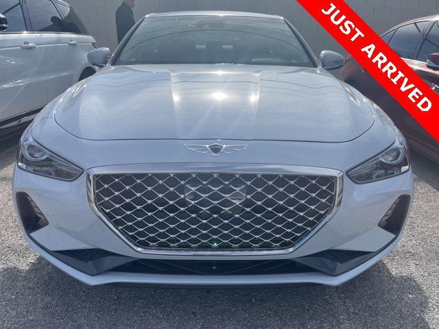 used 2021 Genesis G70 car, priced at $28,000