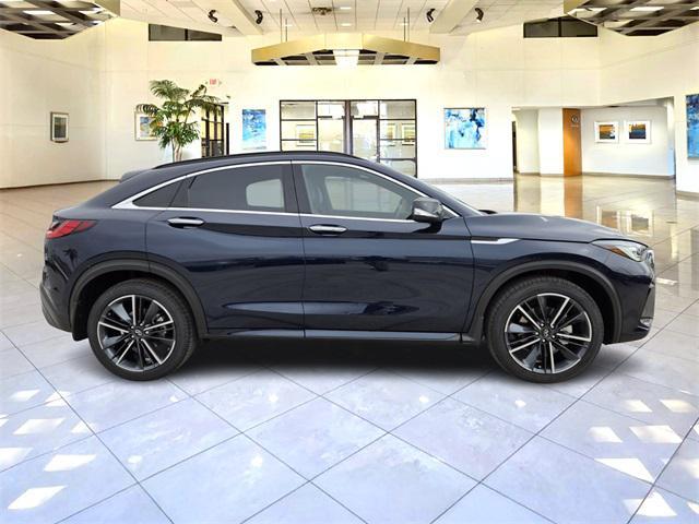 new 2025 INFINITI QX55 car, priced at $50,026