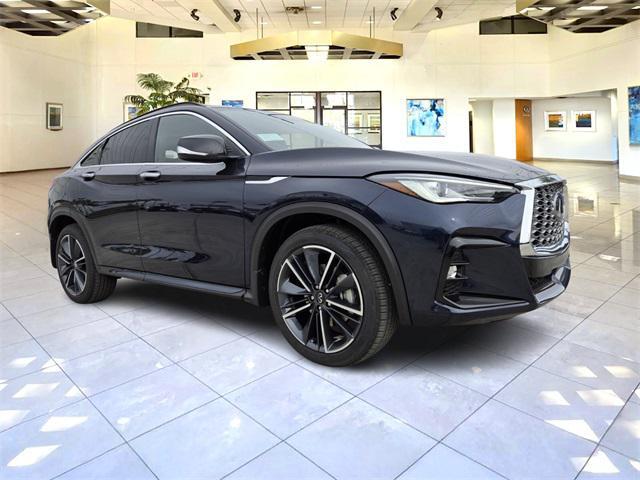 new 2025 INFINITI QX55 car, priced at $45,026