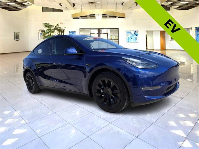 used 2022 Tesla Model Y car, priced at $27,000