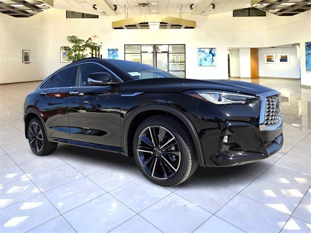 new 2025 INFINITI QX55 car, priced at $45,026