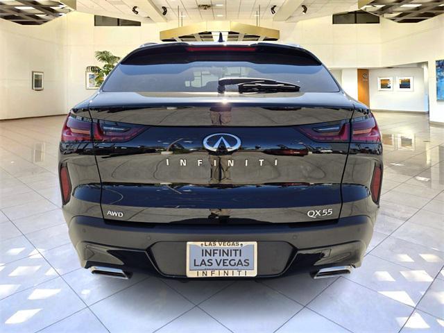 new 2025 INFINITI QX55 car, priced at $51,335