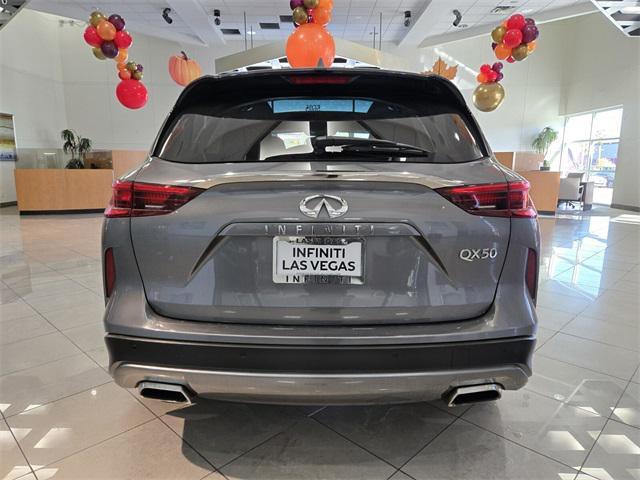 used 2021 INFINITI QX50 car, priced at $25,587