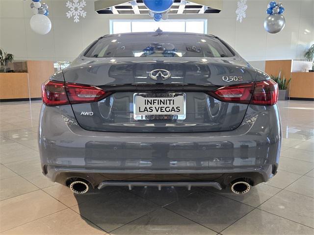 new 2024 INFINITI Q50 car, priced at $62,810