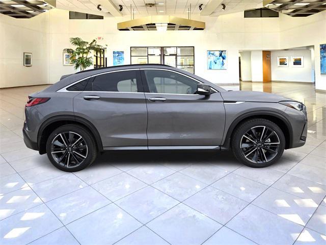 new 2025 INFINITI QX55 car, priced at $50,026