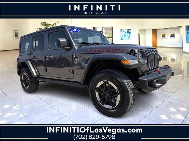 used 2021 Jeep Wrangler Unlimited car, priced at $36,500