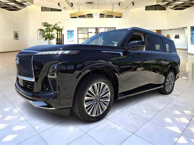 used 2025 INFINITI QX80 car, priced at $77,500