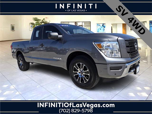 used 2024 Nissan Titan car, priced at $36,500