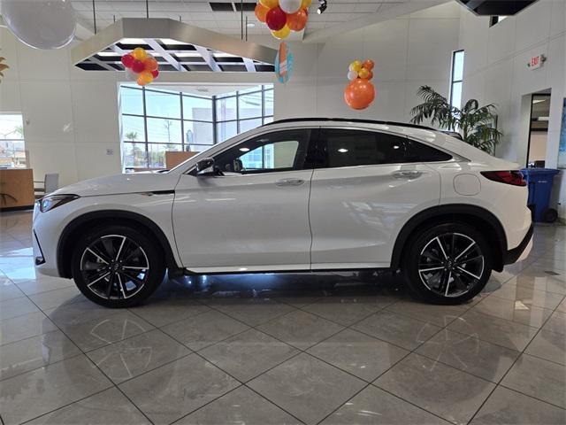 new 2025 INFINITI QX55 car, priced at $53,075