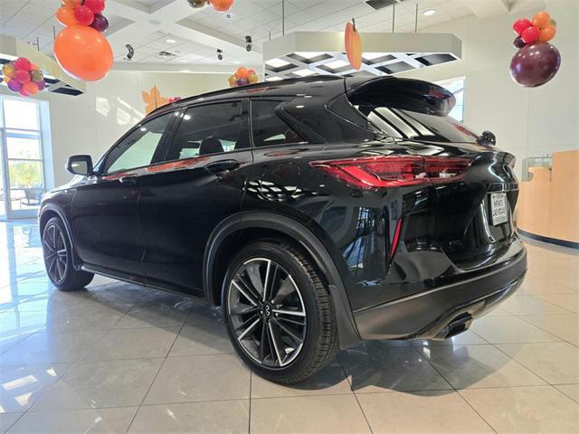 new 2025 INFINITI QX50 car, priced at $53,270