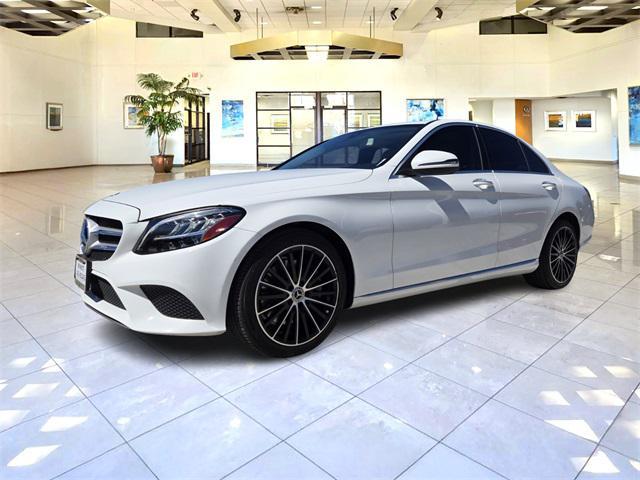 used 2019 Mercedes-Benz C-Class car, priced at $20,800