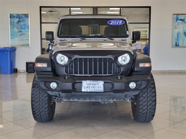 used 2018 Jeep Wrangler Unlimited car, priced at $35,981