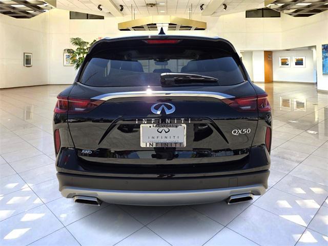 used 2025 INFINITI QX50 car, priced at $37,500