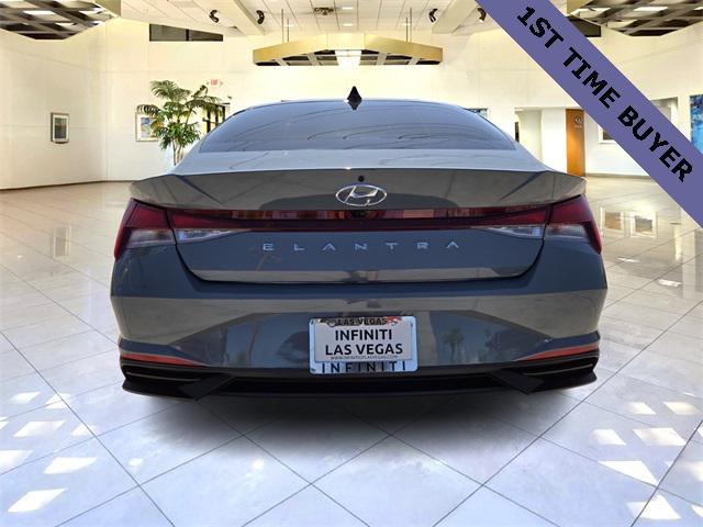used 2022 Hyundai Elantra car, priced at $16,500