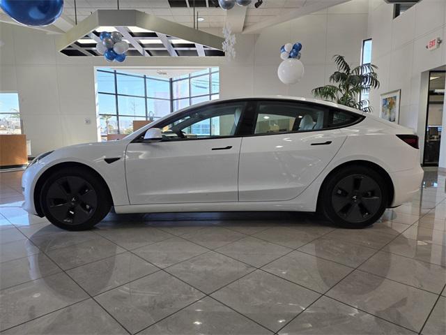 used 2023 Tesla Model 3 car, priced at $27,500