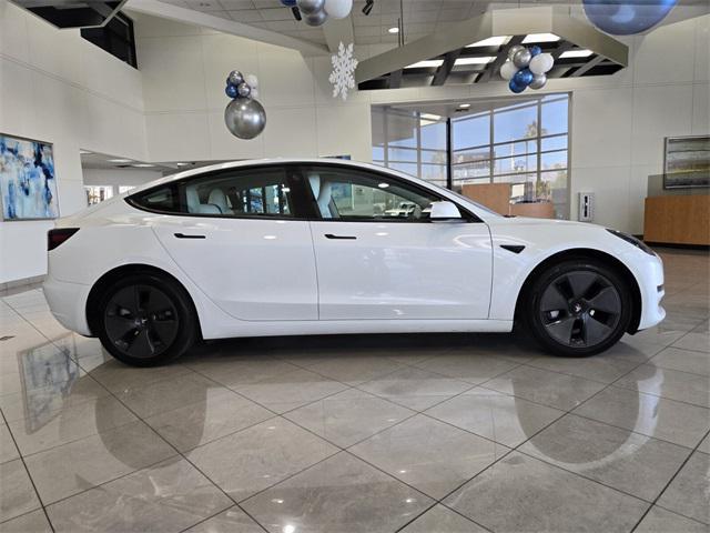 used 2023 Tesla Model 3 car, priced at $27,500