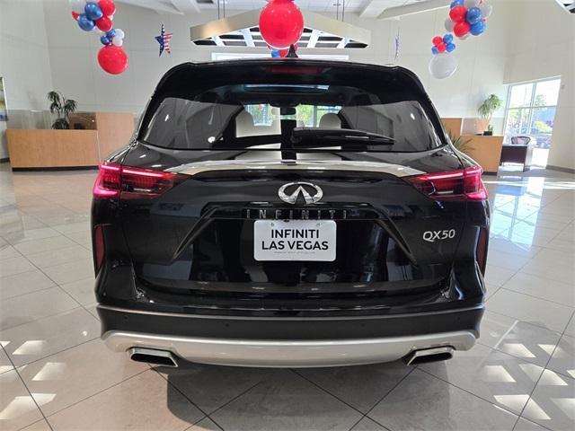 used 2021 INFINITI QX50 car, priced at $28,984