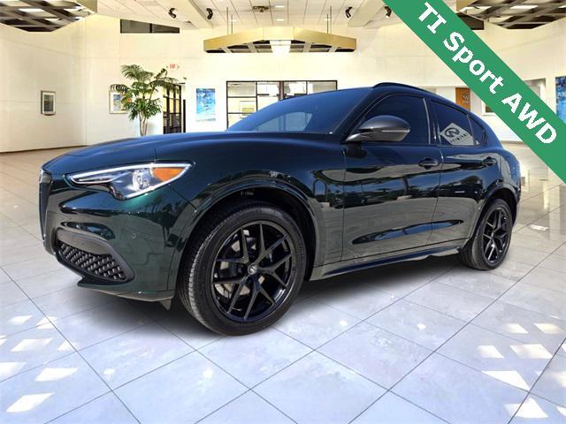 used 2021 Alfa Romeo Stelvio car, priced at $28,236
