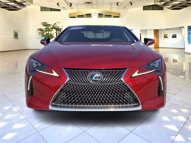used 2021 Lexus LC 500 car, priced at $72,000