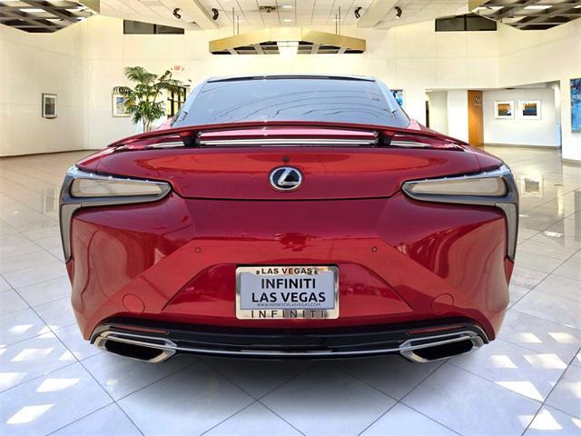 used 2021 Lexus LC 500 car, priced at $72,000
