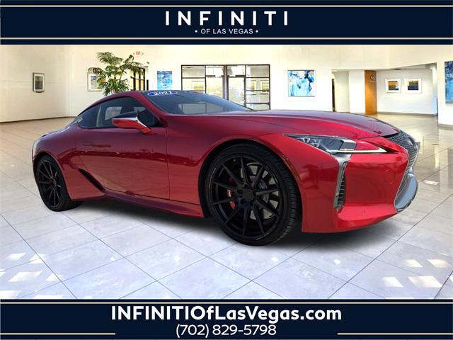 used 2021 Lexus LC 500 car, priced at $71,982