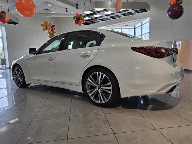 new 2024 INFINITI Q50 car, priced at $52,660