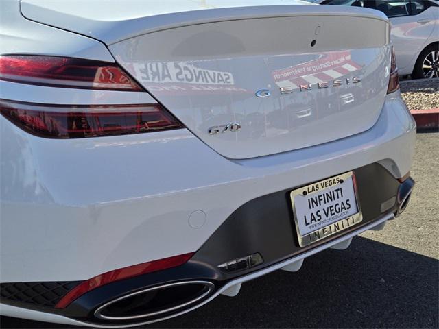 used 2024 Genesis G70 car, priced at $27,995