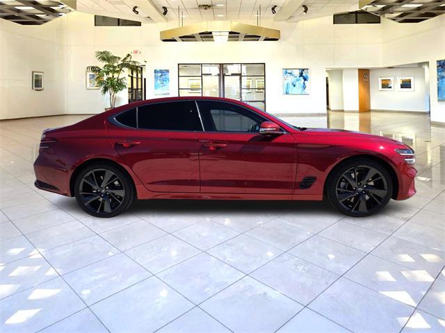 used 2022 Genesis G70 car, priced at $35,800