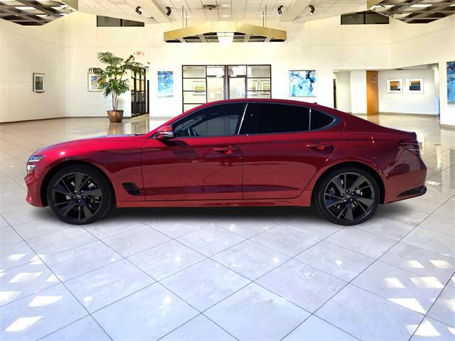 used 2022 Genesis G70 car, priced at $35,800