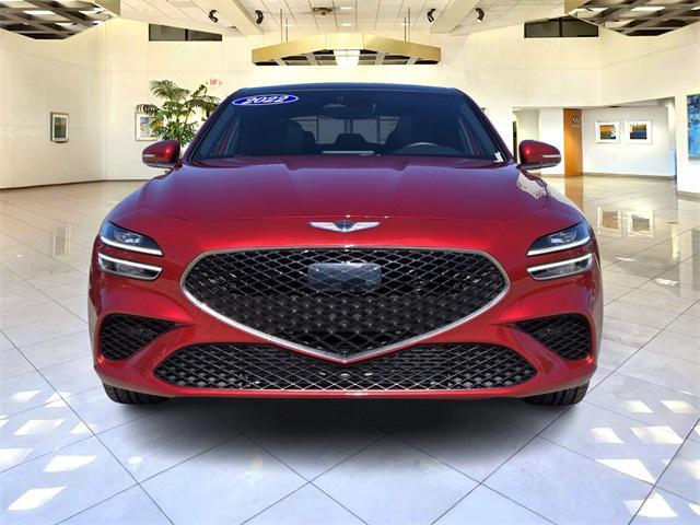 used 2022 Genesis G70 car, priced at $35,800