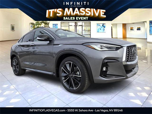 new 2025 INFINITI QX55 car, priced at $50,026