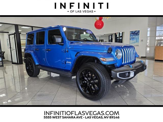 used 2022 Jeep Wrangler Unlimited car, priced at $37,981