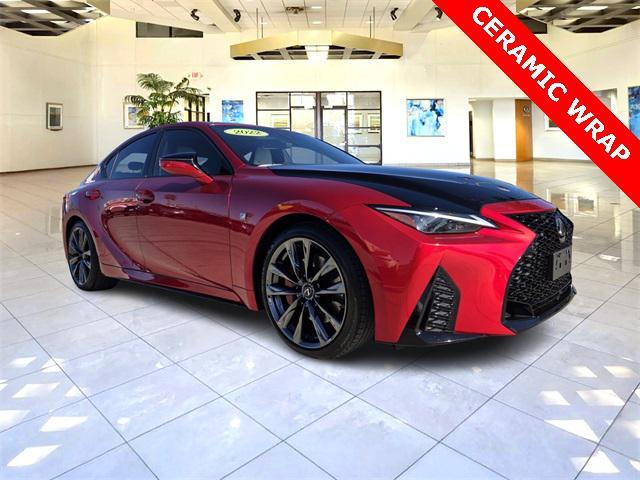 used 2022 Lexus IS 350 car, priced at $44,800