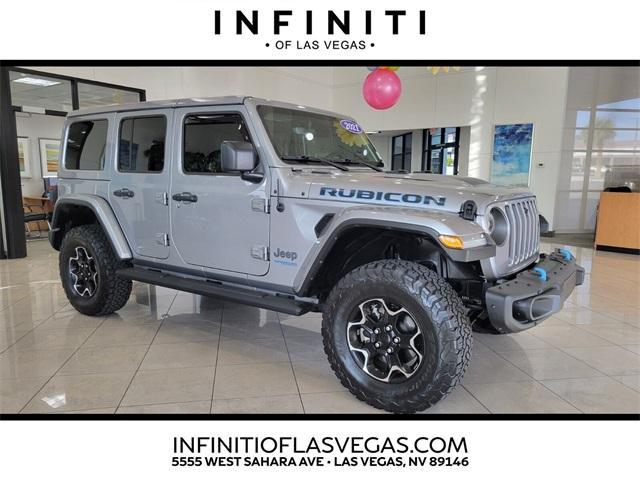 used 2021 Jeep Wrangler Unlimited 4xe car, priced at $41,973