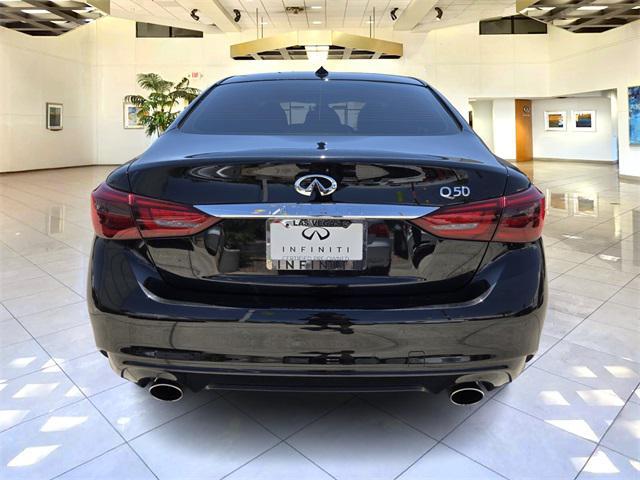 used 2022 INFINITI Q50 car, priced at $31,500