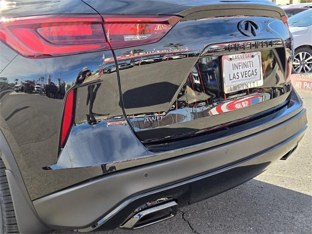 new 2025 INFINITI QX50 car, priced at $47,158