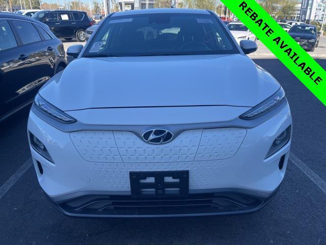 used 2021 Hyundai Kona EV car, priced at $21,000