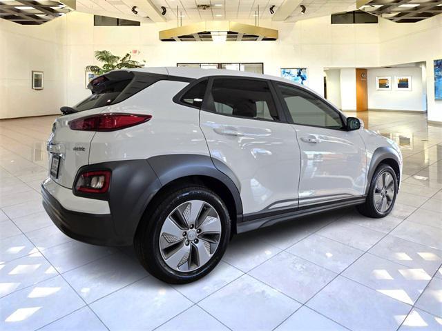 used 2021 Hyundai Kona EV car, priced at $19,000