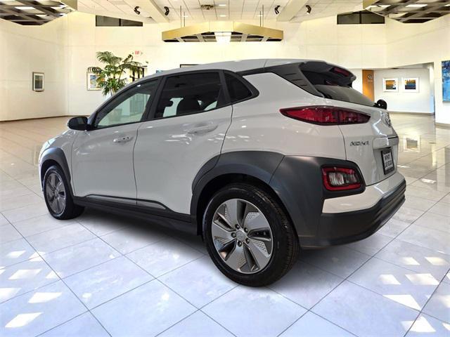 used 2021 Hyundai Kona EV car, priced at $19,000